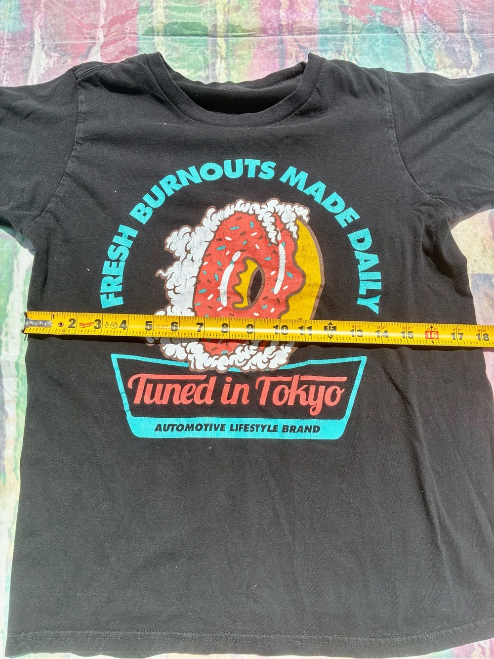 Vintage automotive car Racing Black Graphic Tee - Fresh Burnouts Made Daily